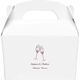 Champagne Crystal Toast Large Favor Boxes Image 2 of 2